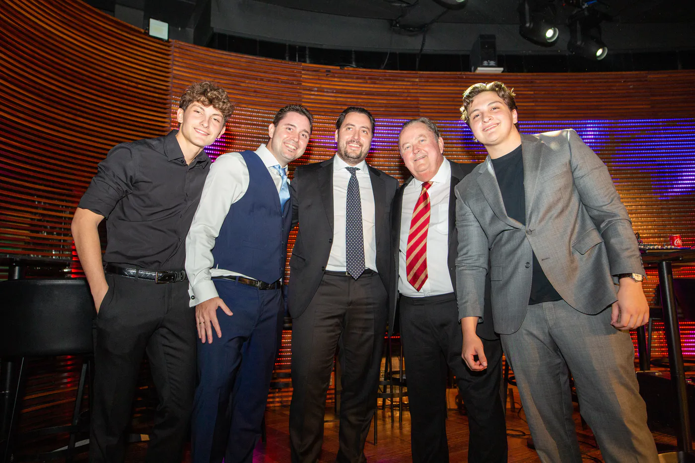 Christophe Chaillou and his sons